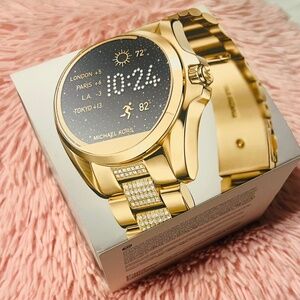 Stunning Michael Kors Gold Smartwatch